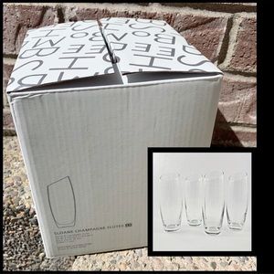 Sloane Champagne flutes (4)